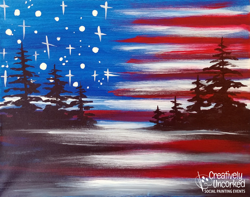 American Sky at Creatively Uncorked https://creativelyuncorked.com/