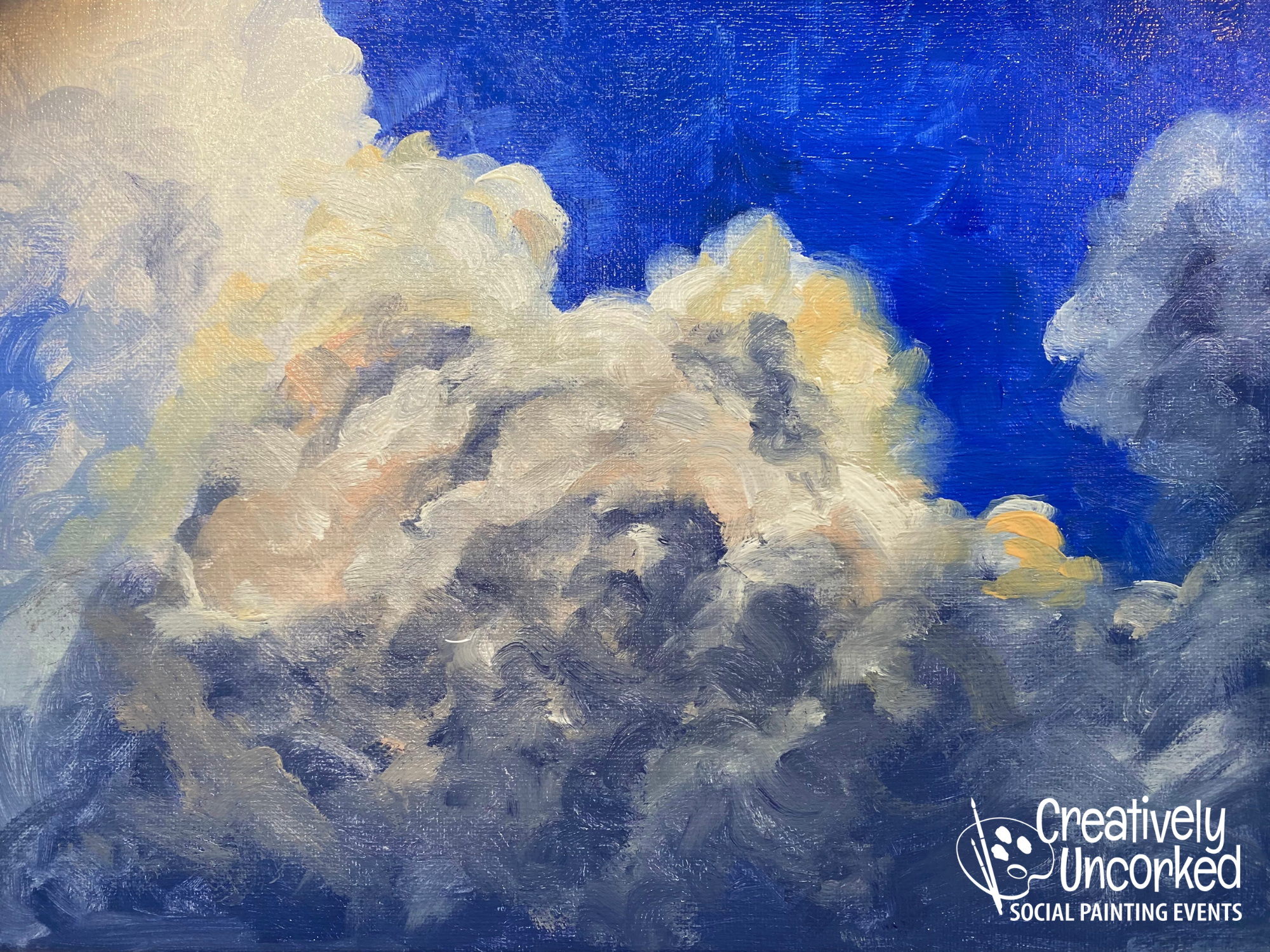 Billowy Clouds from Creatively Uncorked http://creativelyuncorked.com/