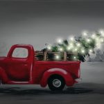 Christmas Tree with Lights @ Santa’s Village Fargo