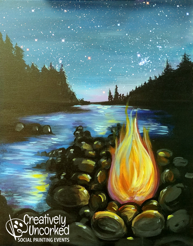 Camping Under The Stars @ Creatively Uncorked https://creativelyuncorked.com/