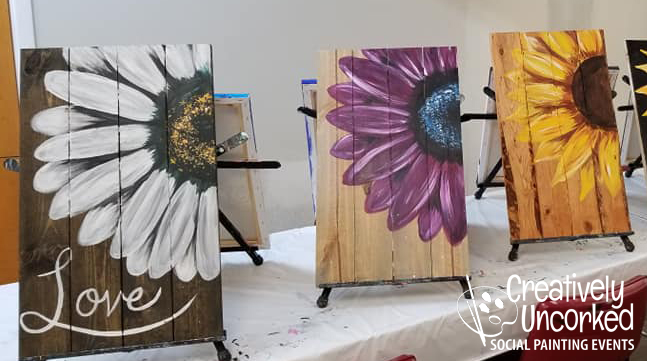 Daisy Board at Creatively Uncorked https://creativelyuncorked.com/