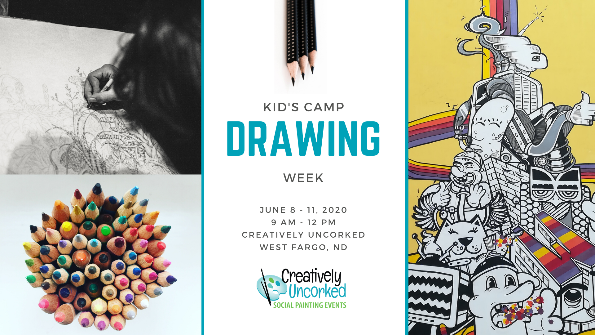 Kids Camp: Drawing Week 6/8-11/2020