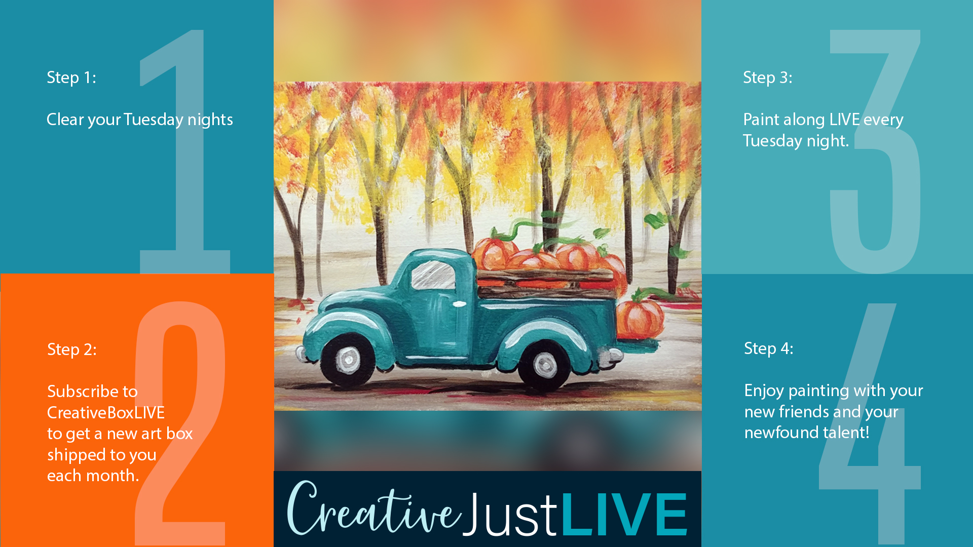 Fall Truck FB from Creatively Uncorked http://creativelyuncorked.com/