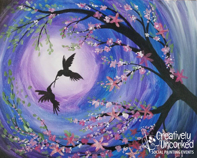 Flight of the Hummingbirds at Creatively Uncorked https://creativelyuncorked.com/