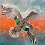 Green Winged Teal from Creatively Uncorked https://creativelyuncorked.com/