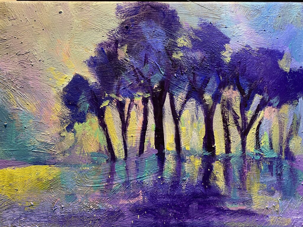 Abstract Trees from Creatively Uncorked https://creativelyuncorked.com/