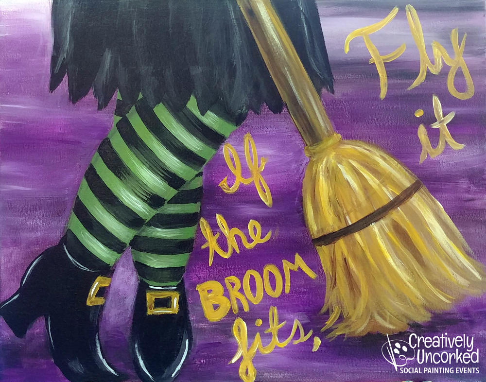 If The Broom Fits at Creatively Uncorked https://creativelyuncorked.com