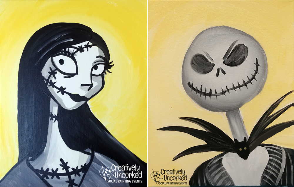 Jack and Sally at Creatively Uncorked https://creativelyuncorked.com