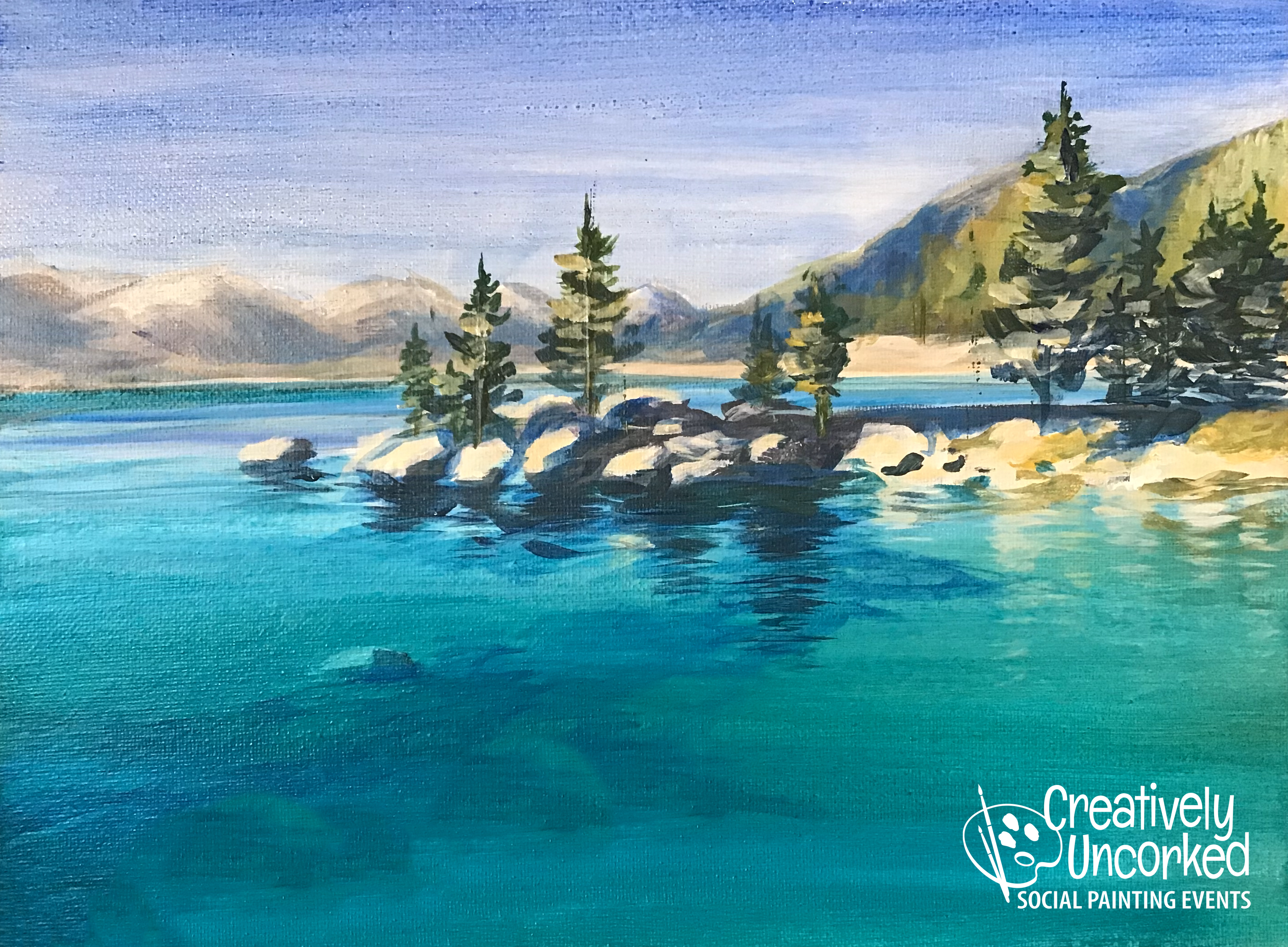 Lake Tahoe from Creatively Uncorked http://creativelyuncorked.com/