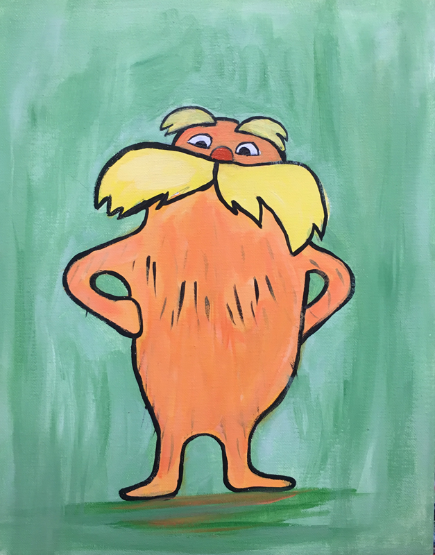 Lorax at Creatively Uncorked https://creativelyuncorked.com/