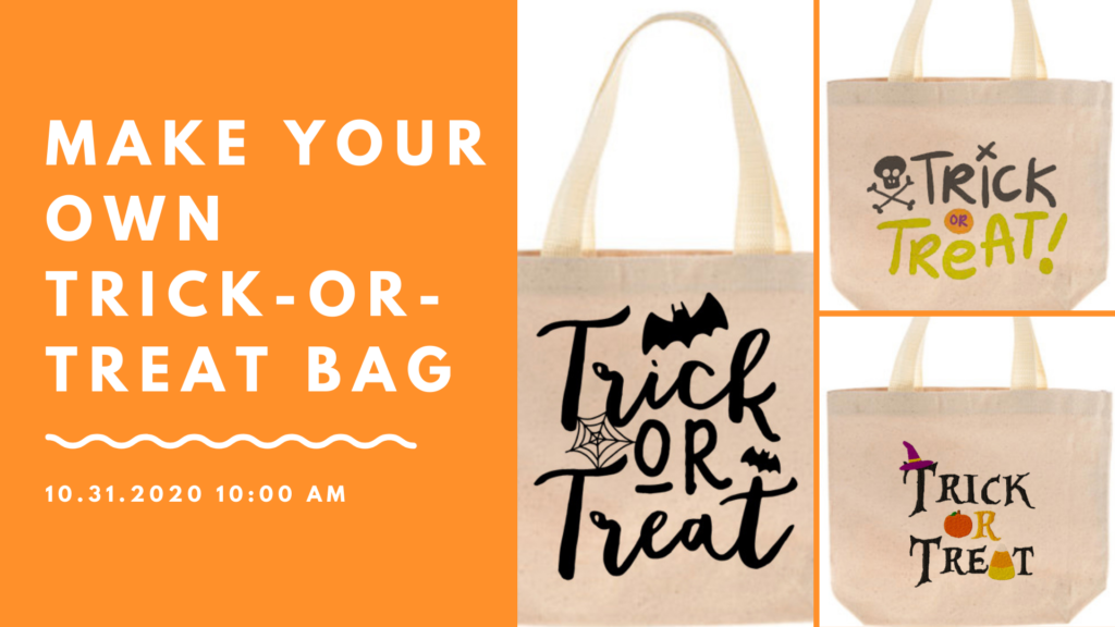 Make Your Own trick-or-treat bag
