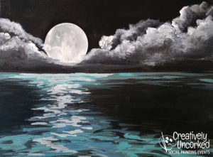 Moonlit Ocean Creative Box Live by Creatively Uncorked