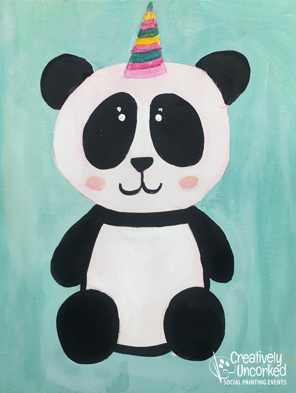 Pandacorn at Creatively Uncorked https://creativelyuncorked.com/