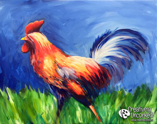 Rise and Shine Rooster at Creatively Uncorked https://creativelyuncorked.com