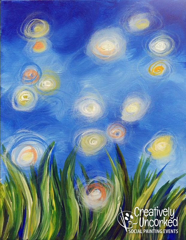 Summer Fireflies @ Creatively Uncorked for Creatively Kids https://creativelyuncorked.com/