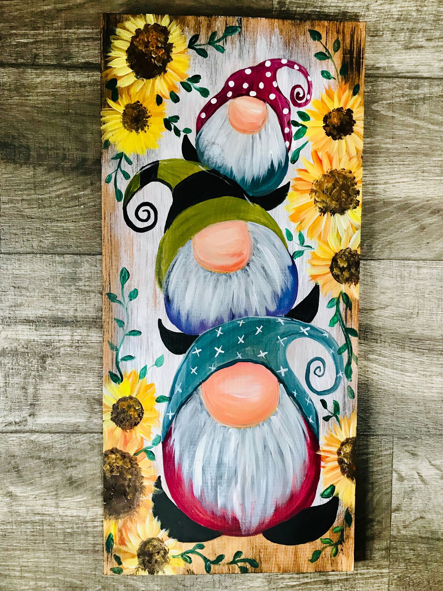 Three Gnomes at Creatively Uncorked https://creativelyuncorked.com/