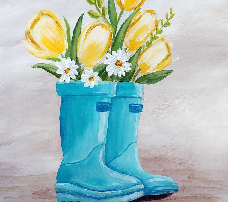 Tulips in Boots