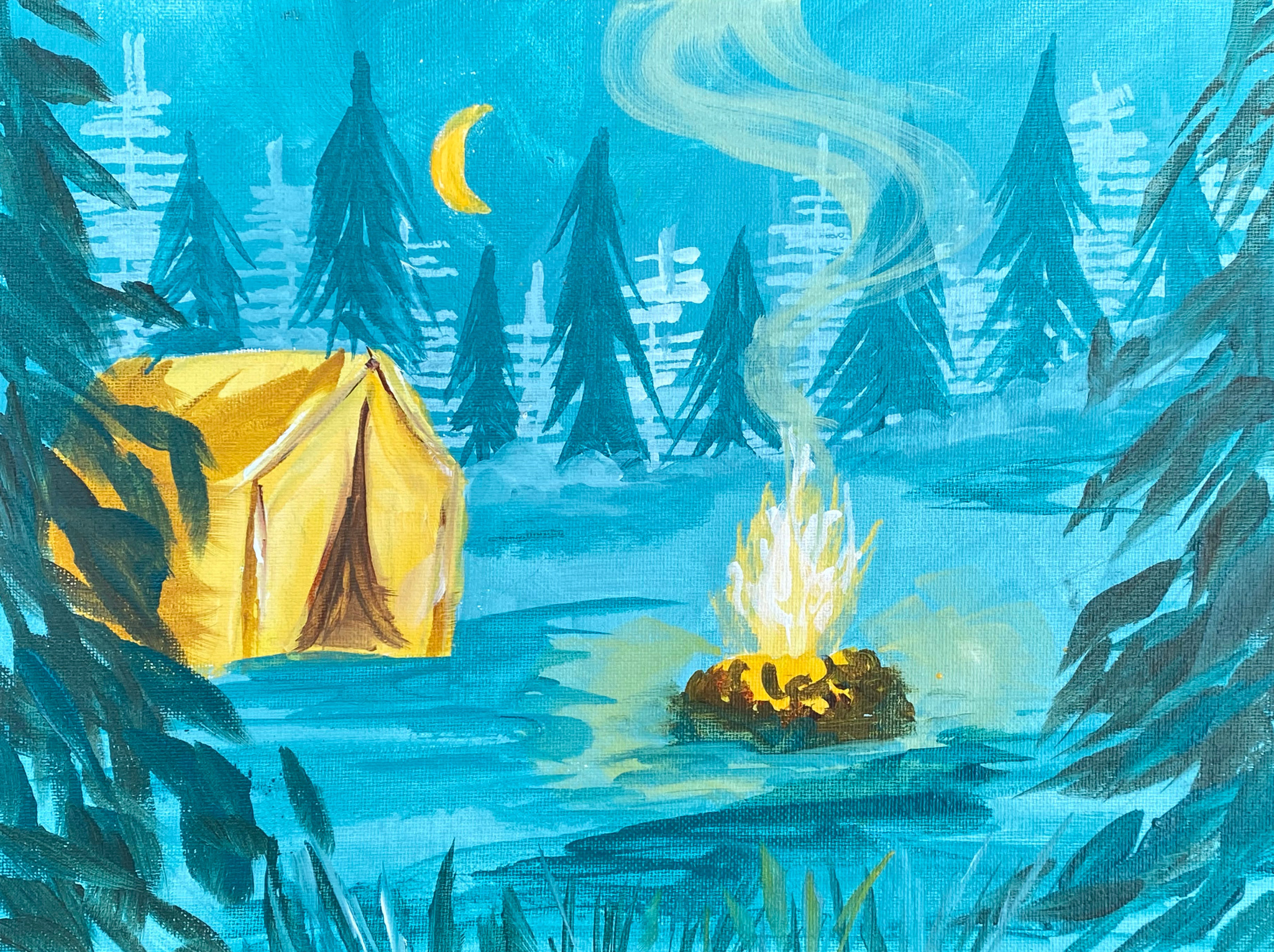 Turquoise Camping from Creatively Uncorked http://creativelyuncorked.com/
