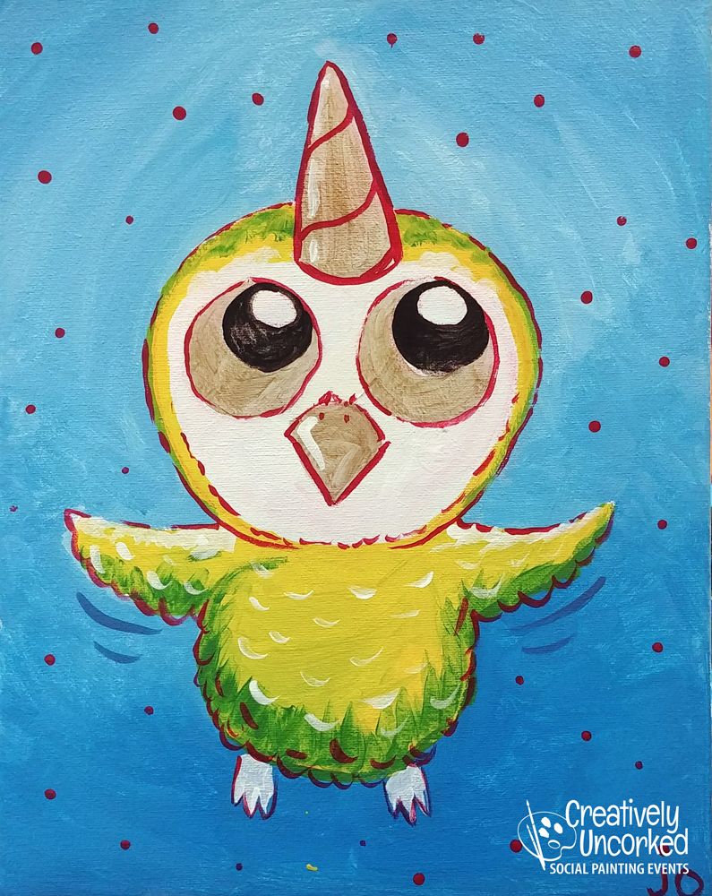Uni-Owl at Creatively Uncorked https://creativelyuncorked.com/