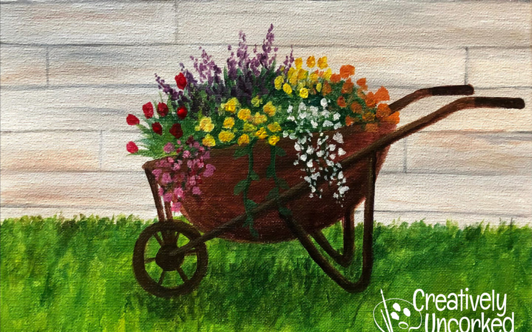 Wheelbarrow Bouquet