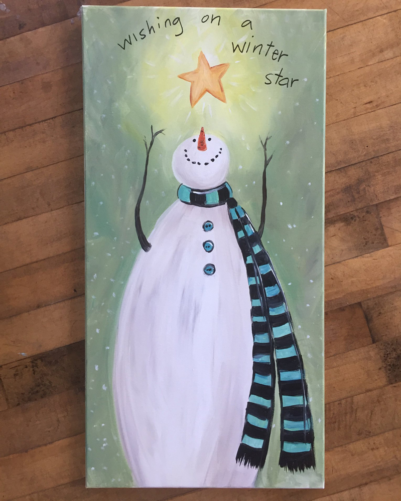 Wishing on a Winter Star at Creatively Uncorked https://creativelyuncorked.com