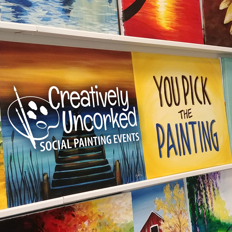 You Pick the Painting @ Creatively Uncorked https://creativelyuncorked.com/