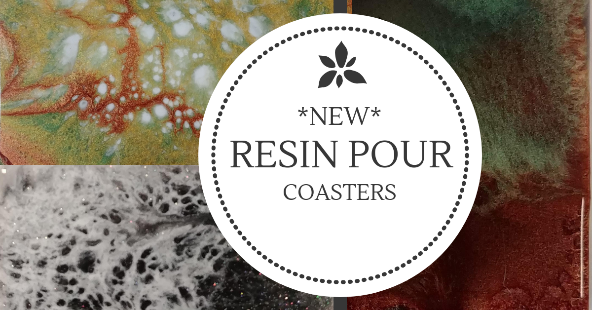 Resin Coasters at Creatively Uncorked https://creativelyuncorked.com/